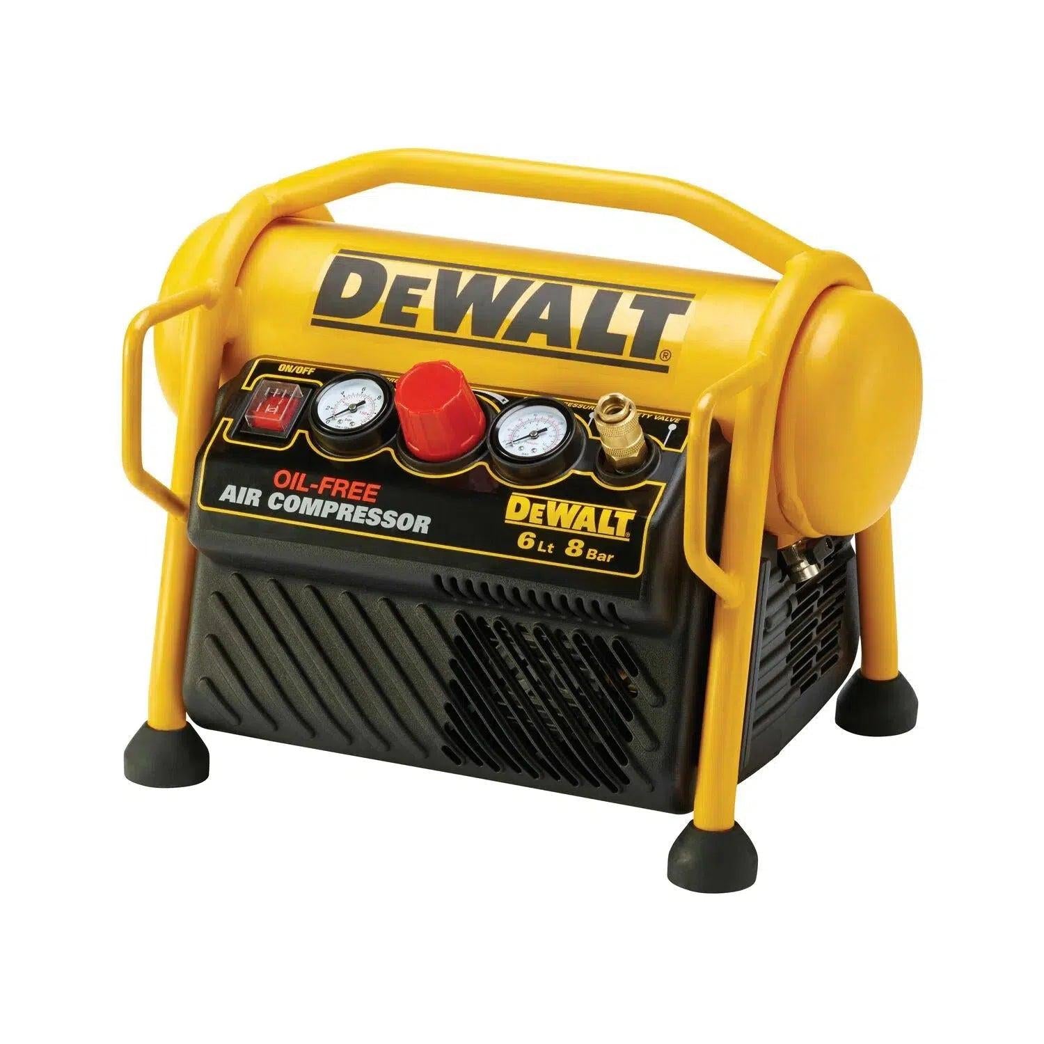 DeWALT DPC6MRC Compressor 6L 1,5pk + 5m slang afbeelding 1
