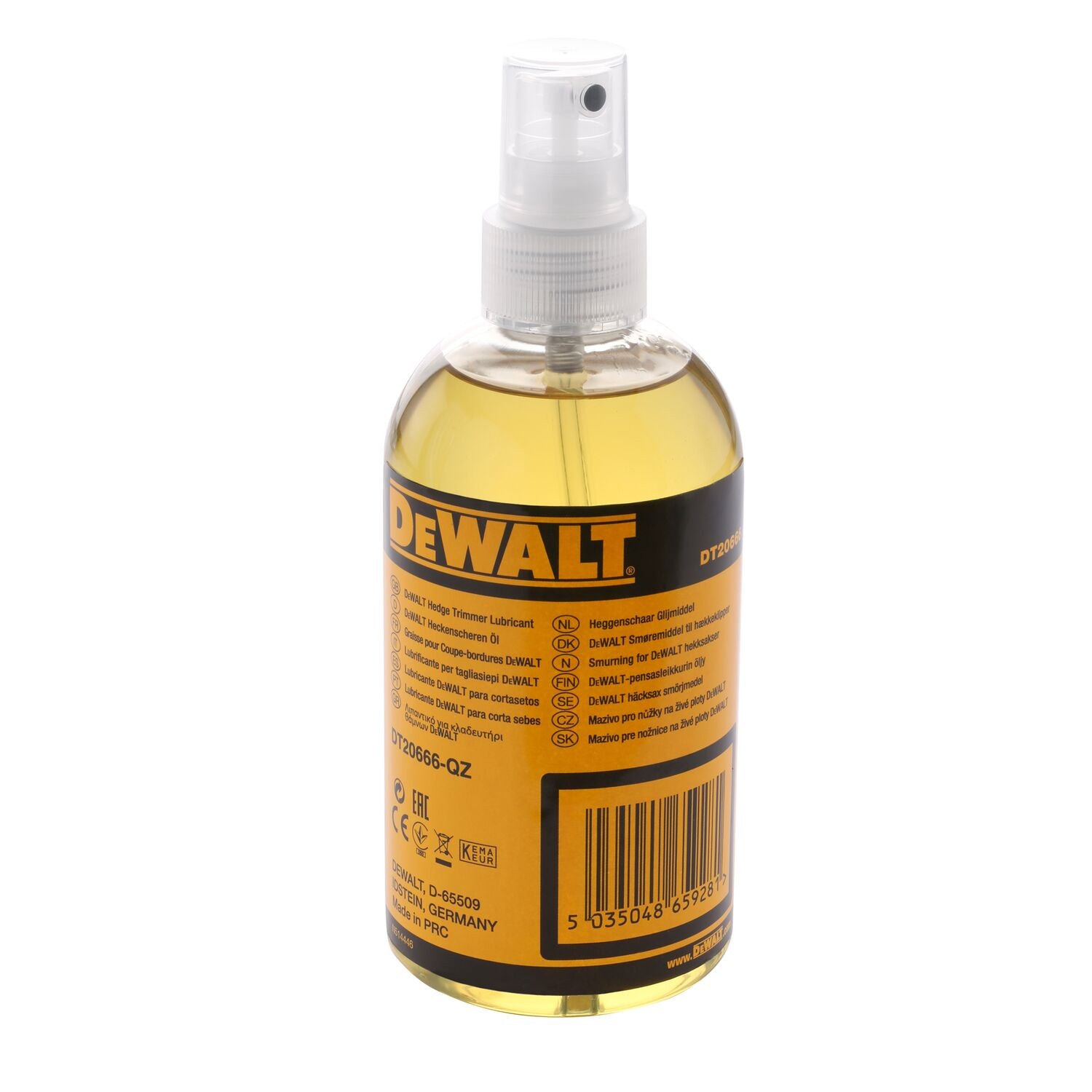 DeWALT DT20666 Oliespray voor Heggenscharen 300ml afbeelding 1