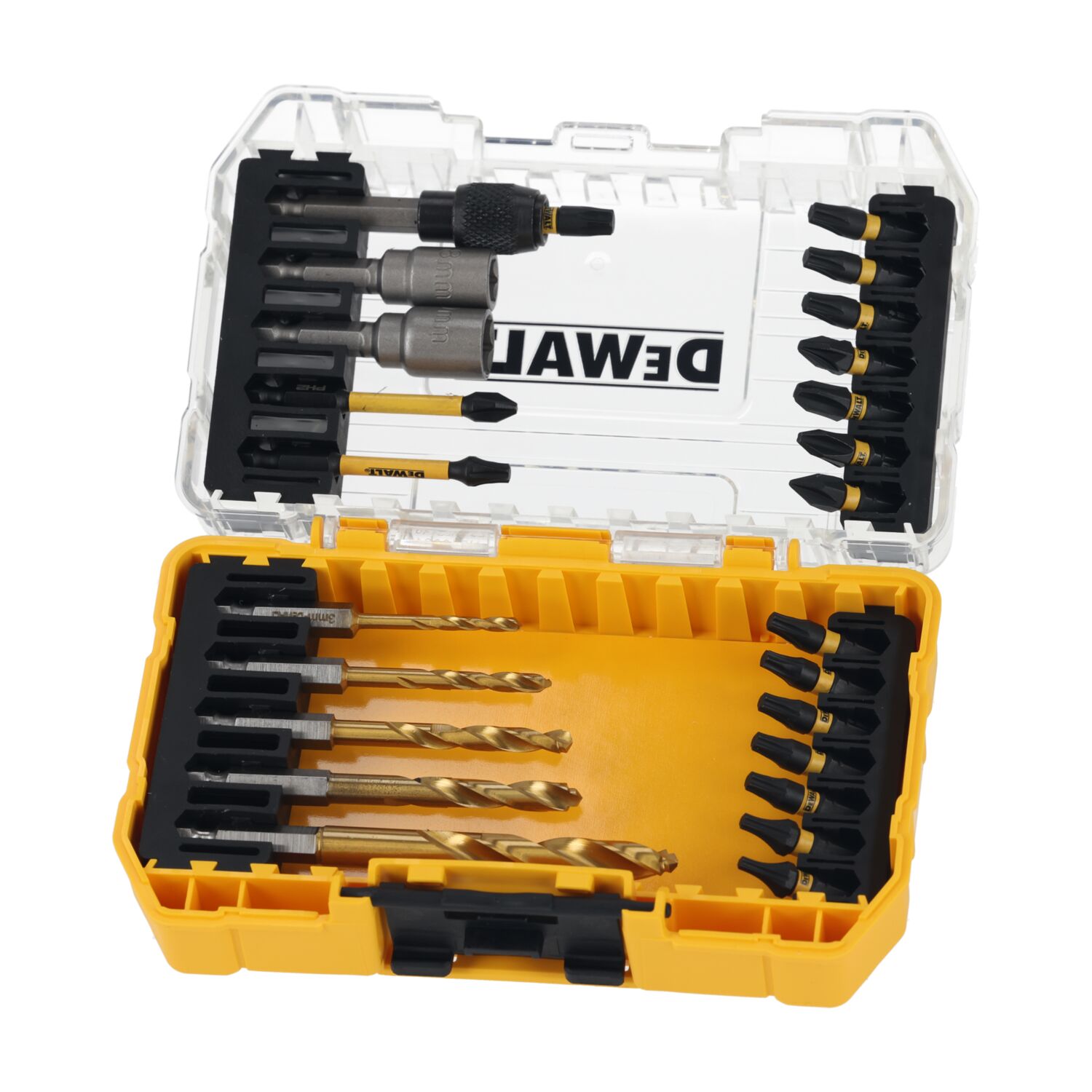 DeWALT DT70735T FLEXTORQ Schroefbit- en borenset 25-delig in TOUGH CASE