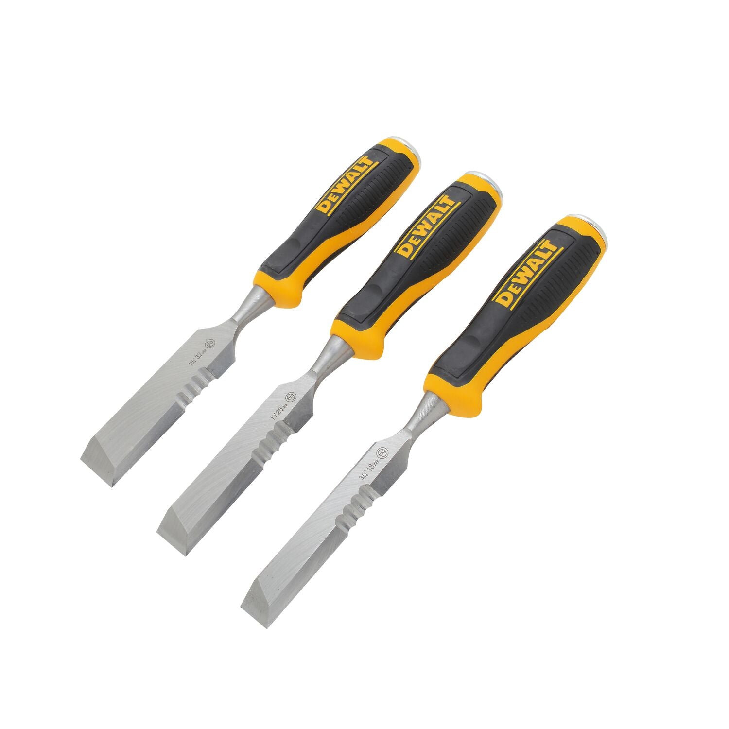 DeWALT DWHT0-16148 Sloopbeitelset 3-delig 18, 25, 32mm afbeelding 1