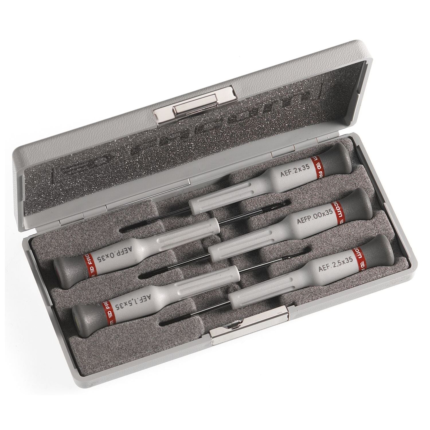 Facom Micro-Tech® Schroevendraaierset voor Sleuf en Phillips® Schroeven - AEF.J1PB afbeelding
