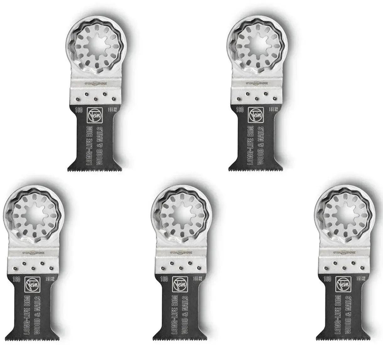 Fein Starlock E-Cut BIM Long-Life-zaagblad 50x35mm VE=5 - 63502160230 afbeelding 1