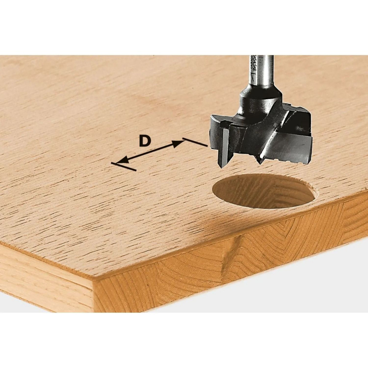 Festool HW S8 D20 Beslagboor - 491072