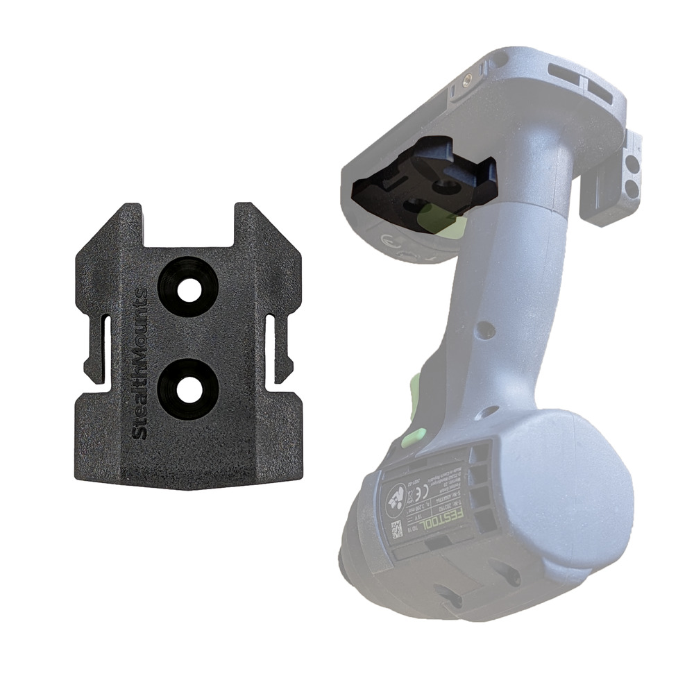 StealthMounts Machinehouder voor Festool 18V - Groen - TM-FT18-BLK-4 afbeelding