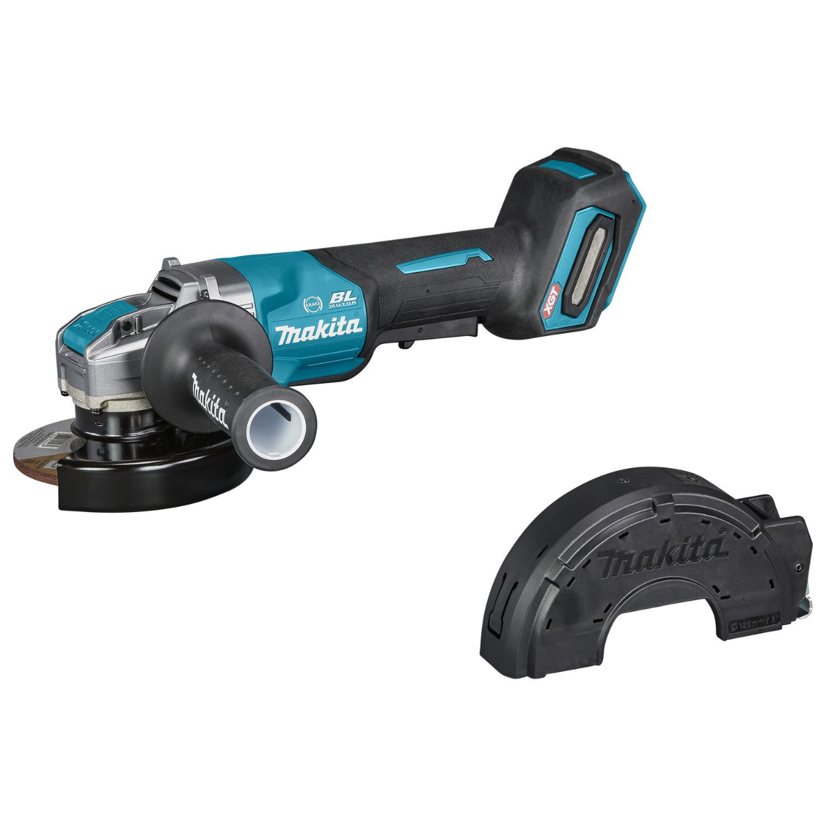 Makita GA047GZ Accu haakse slijper 125mm X-LOCK XGT 40V Max Basic Body afbeelding 1