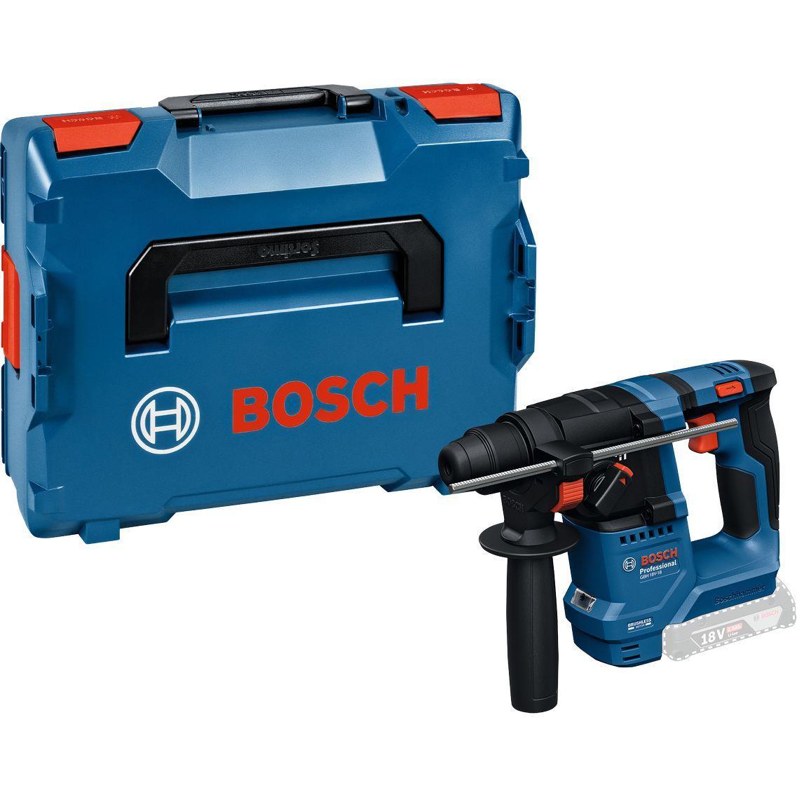 Bosch Professional GBH 18V-18 Accu boorhamer SDS-Plus 1,5J 18V Basic Body in L-Boxx - 0611927003