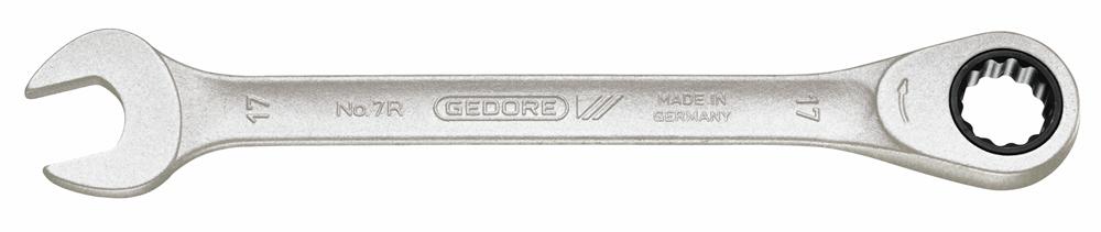 Gedore 7 R 10 Ringsteeksleutel met Ratel 10x160mm - 2297086 afbeelding 1
