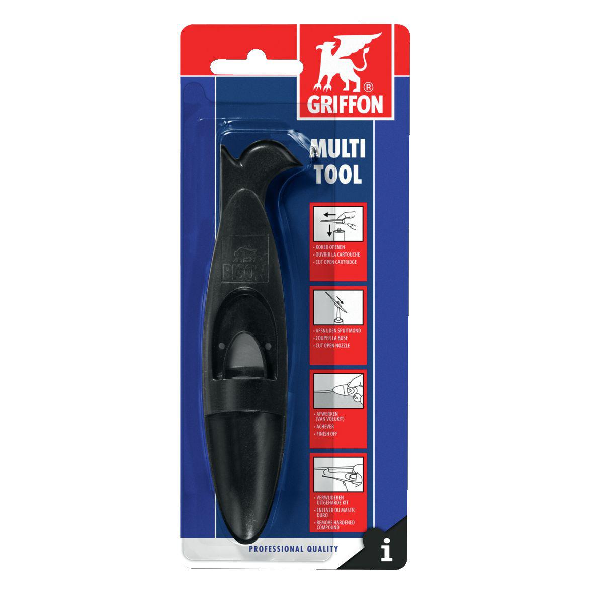 Griffon Bison Afstrijkspatel/Kitlepel Multitool - 6308565 afbeelding