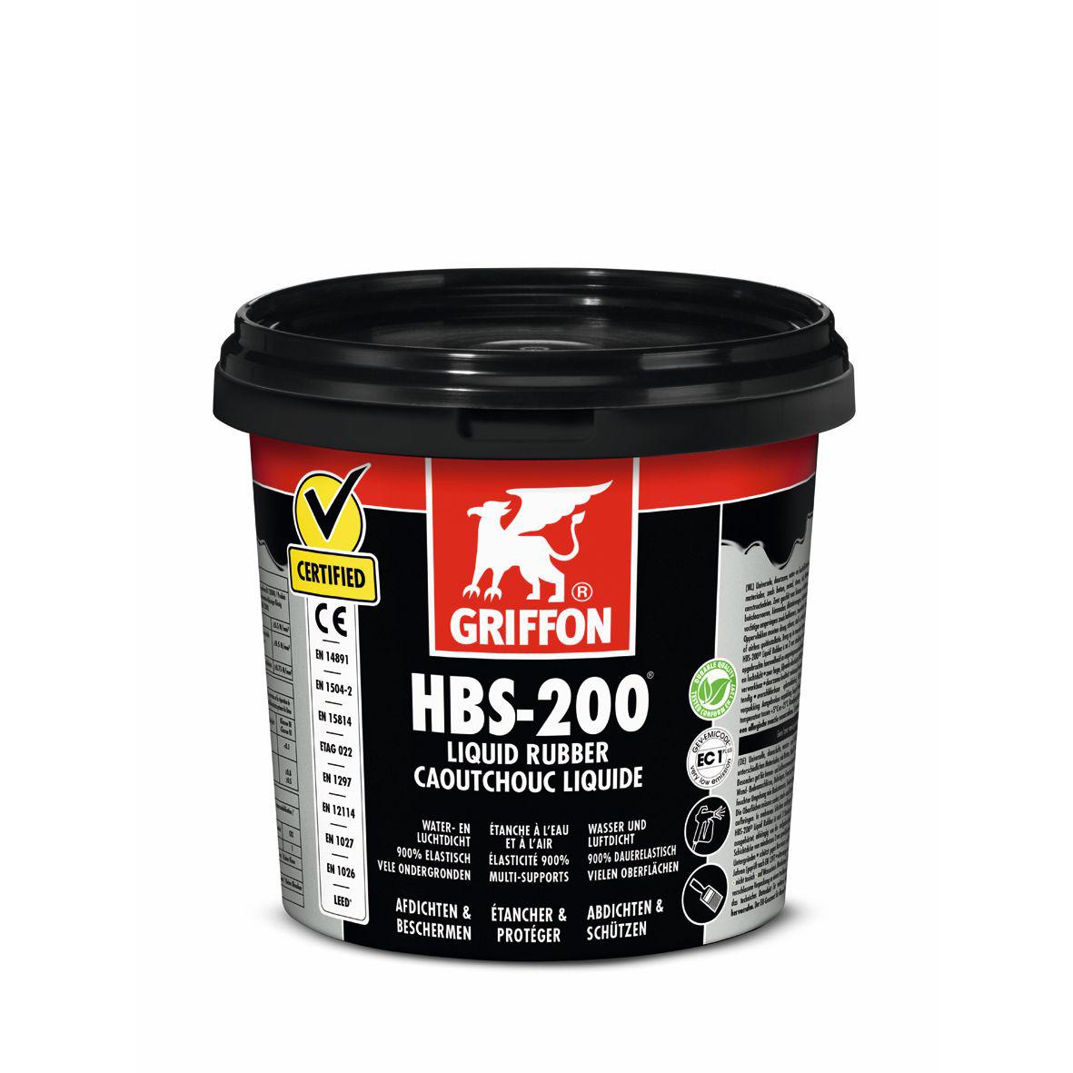 Griffon HBS-200® Liquid rubber 1 liter - 6308866 afbeelding