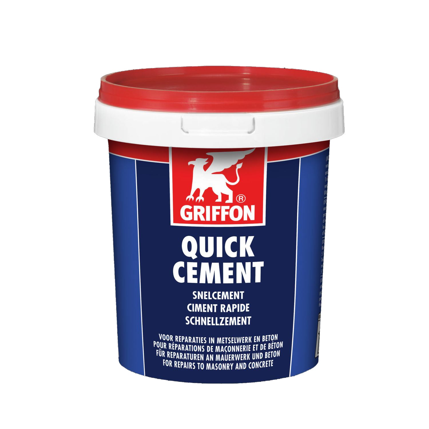 Griffon Snelcement Grijs 1 Kg Pot - 6150080 afbeelding
