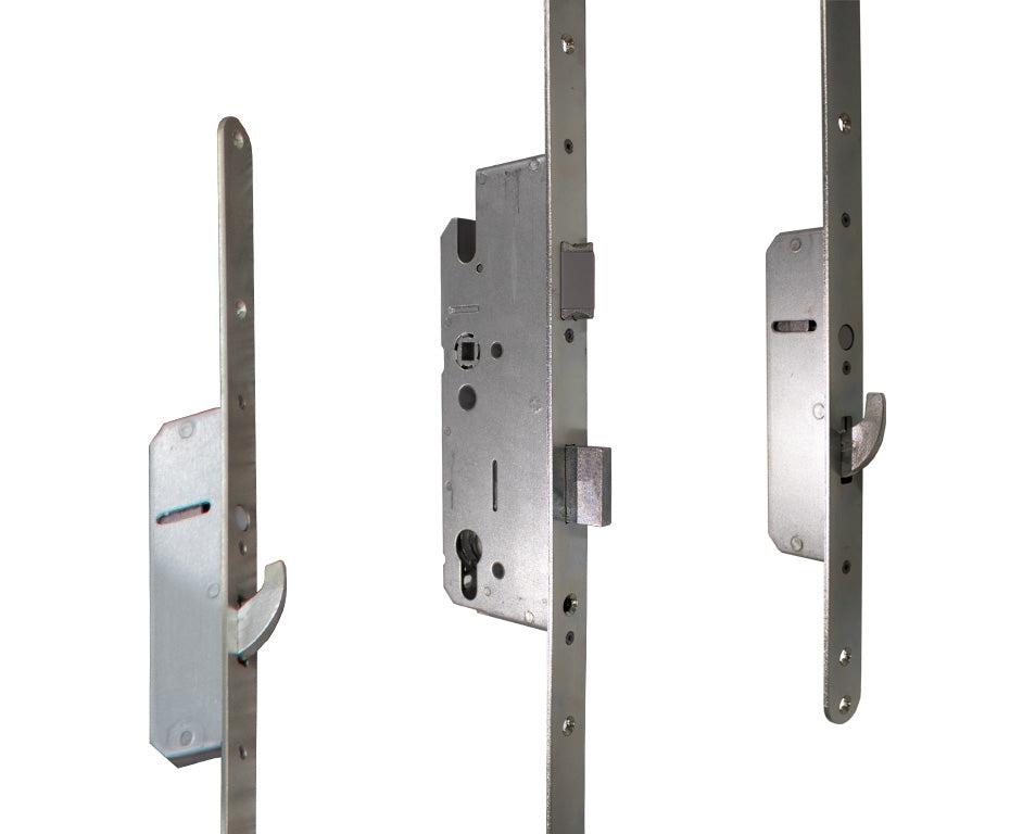HMB Serie 51 | SKG3 Cilinderbediende Meerpuntssluiting | Voorplaat 24x1700mm | DM55 | PC92 - 551026 afbeelding