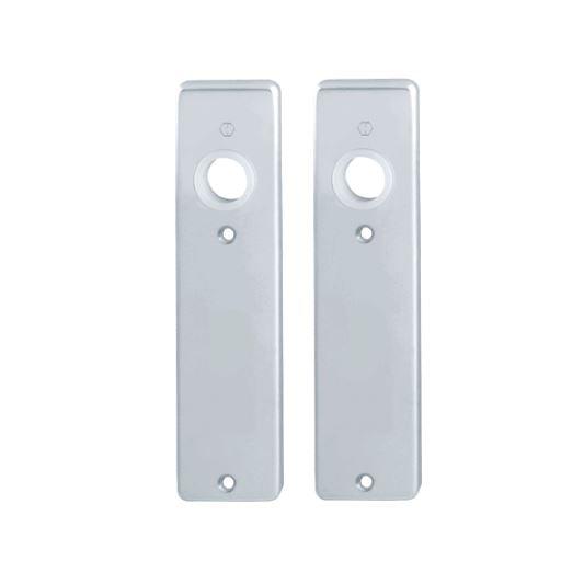 Hoppe Duranorm® Kortschild 202KP 165x42mm BLIND F1 (Paar) - 717927 afbeelding