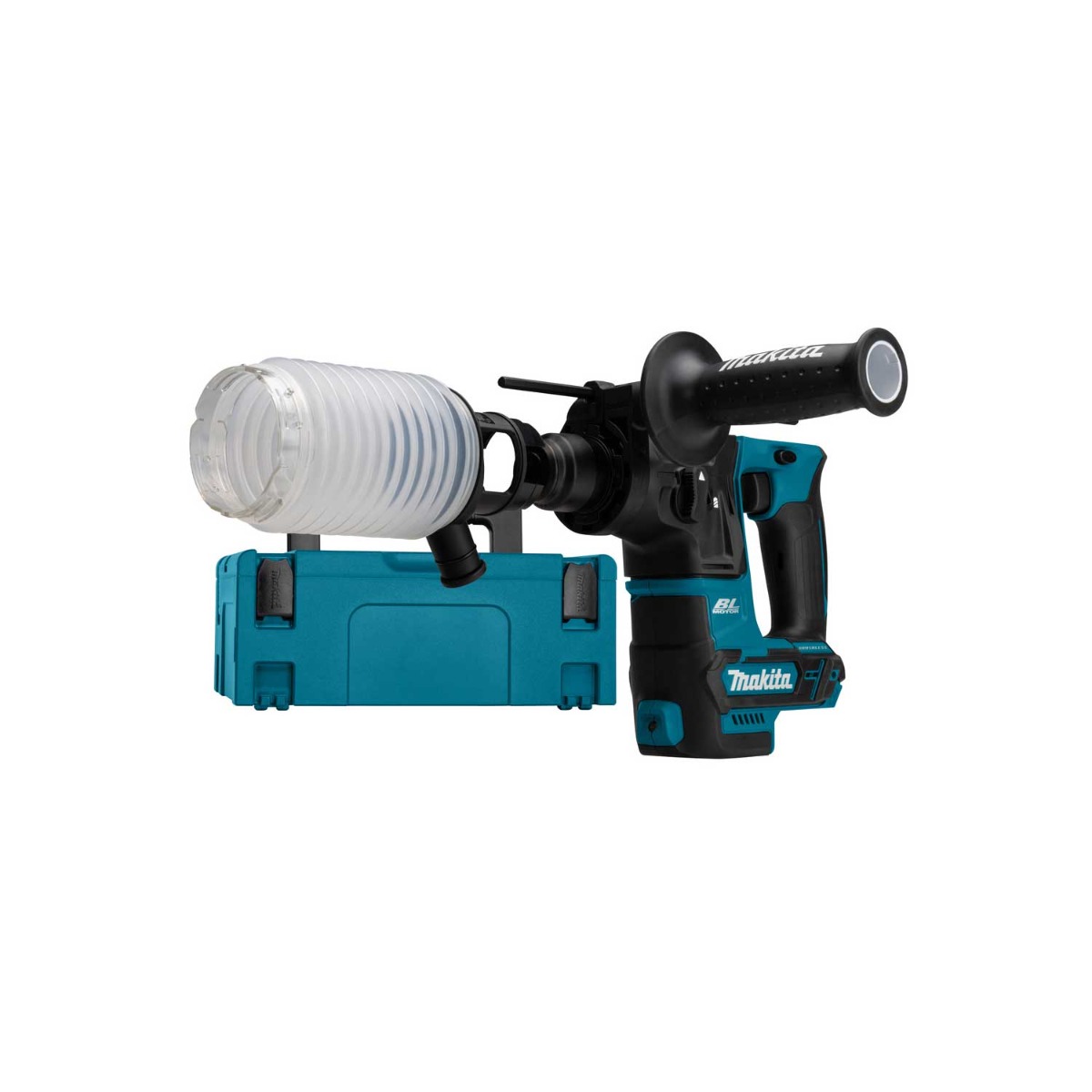 Makita HR166DZJ Accu Boorhamer SDS-Plus 1,1J incl. Stofafzuiging 12V Max Basic Body in Mbox