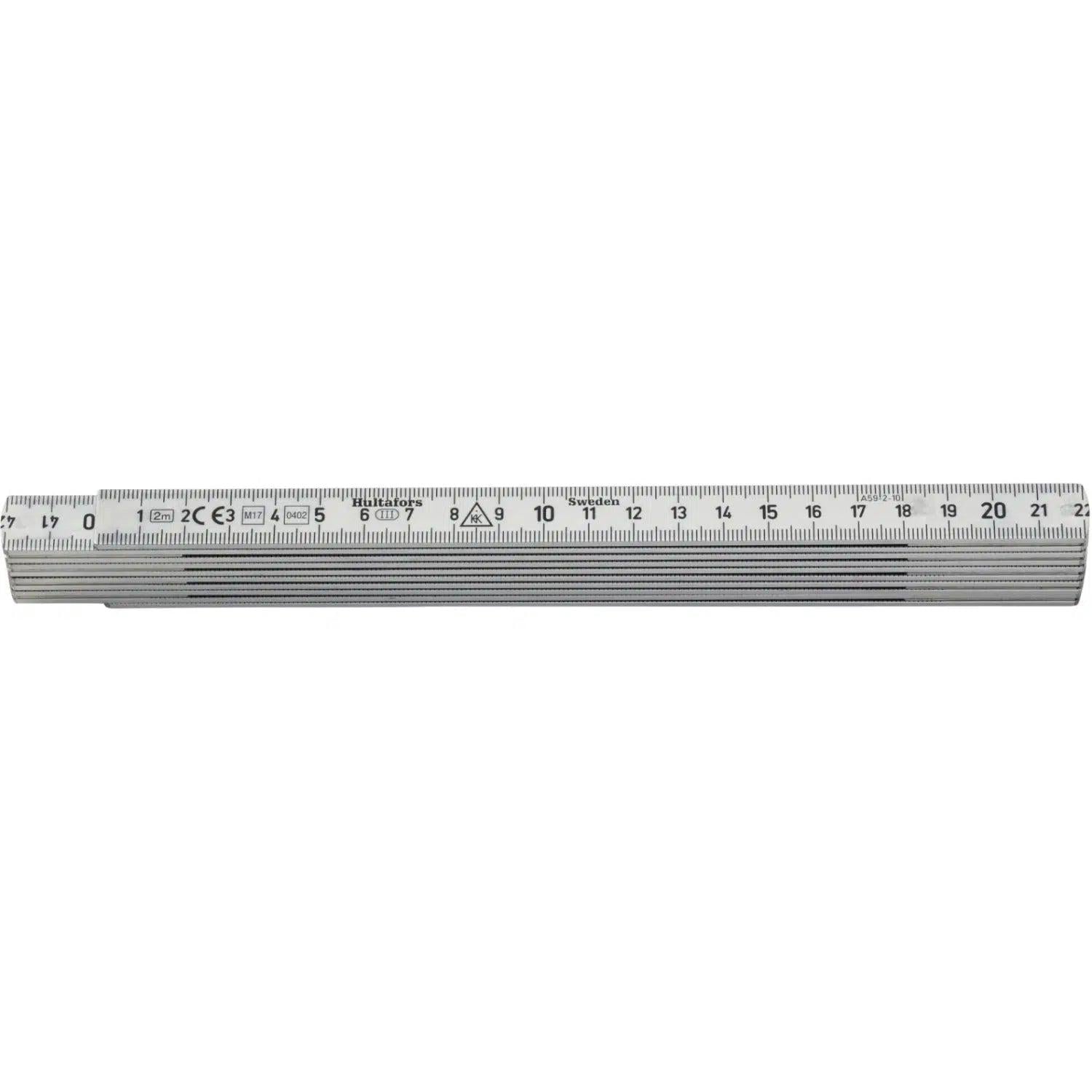 Hultafors Duimstok A 59 2m 10-delig - HU150003 afbeelding