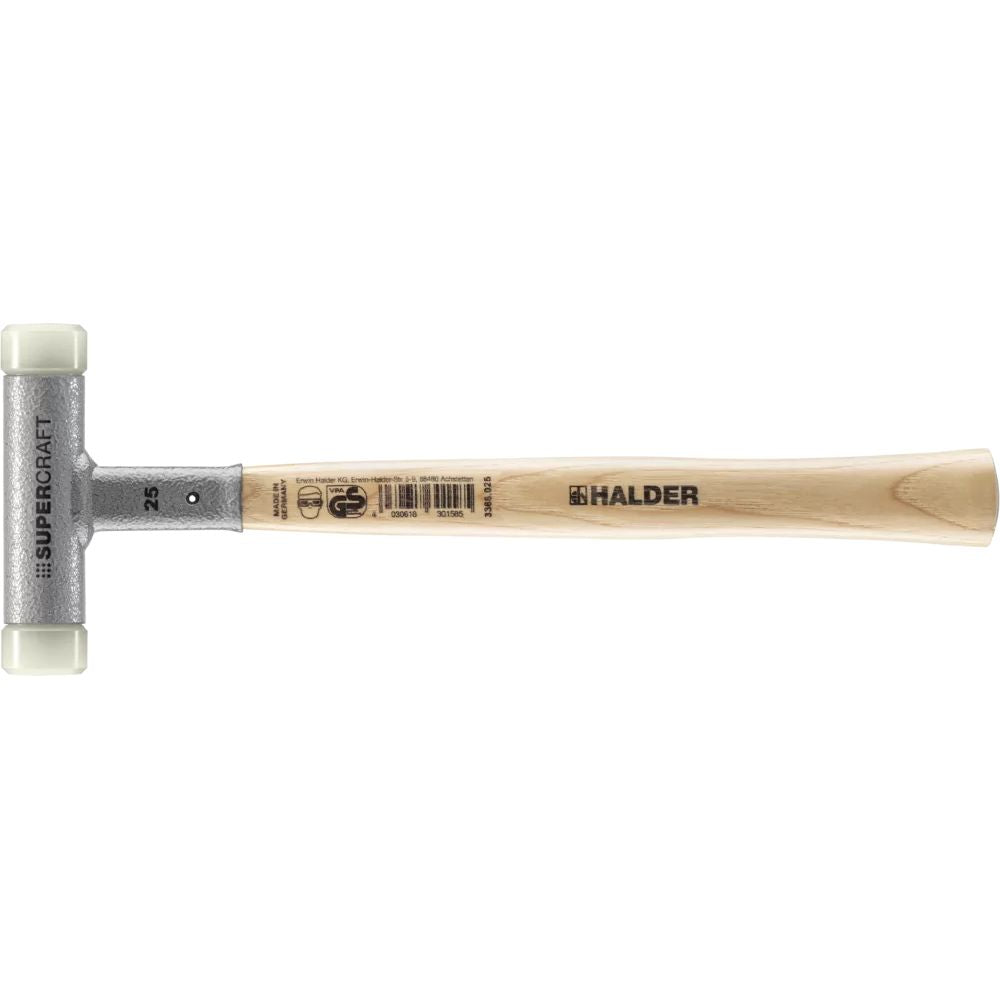 Halder SUPERCRAFT 3366 Terugslagvrije hamer hickory 305x105x25mm - 3366.025 afbeelding