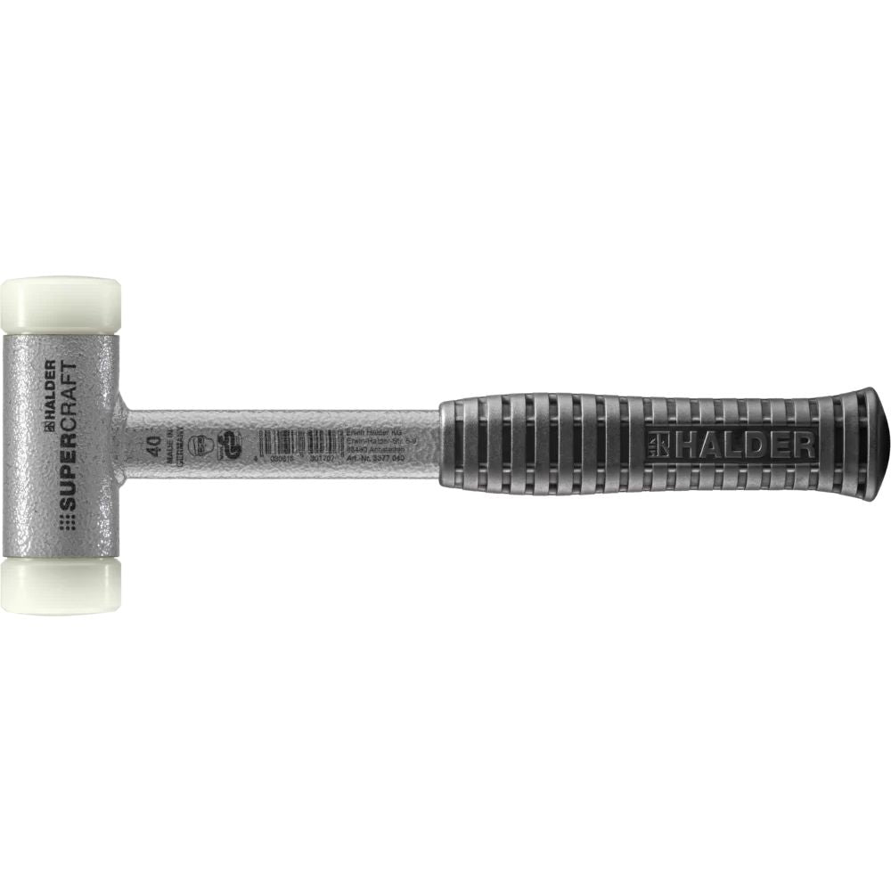 Halder SUPERCRAFT 3377 Terugslagvrije hamer staal 305x115x40mm - 3377.040 afbeelding