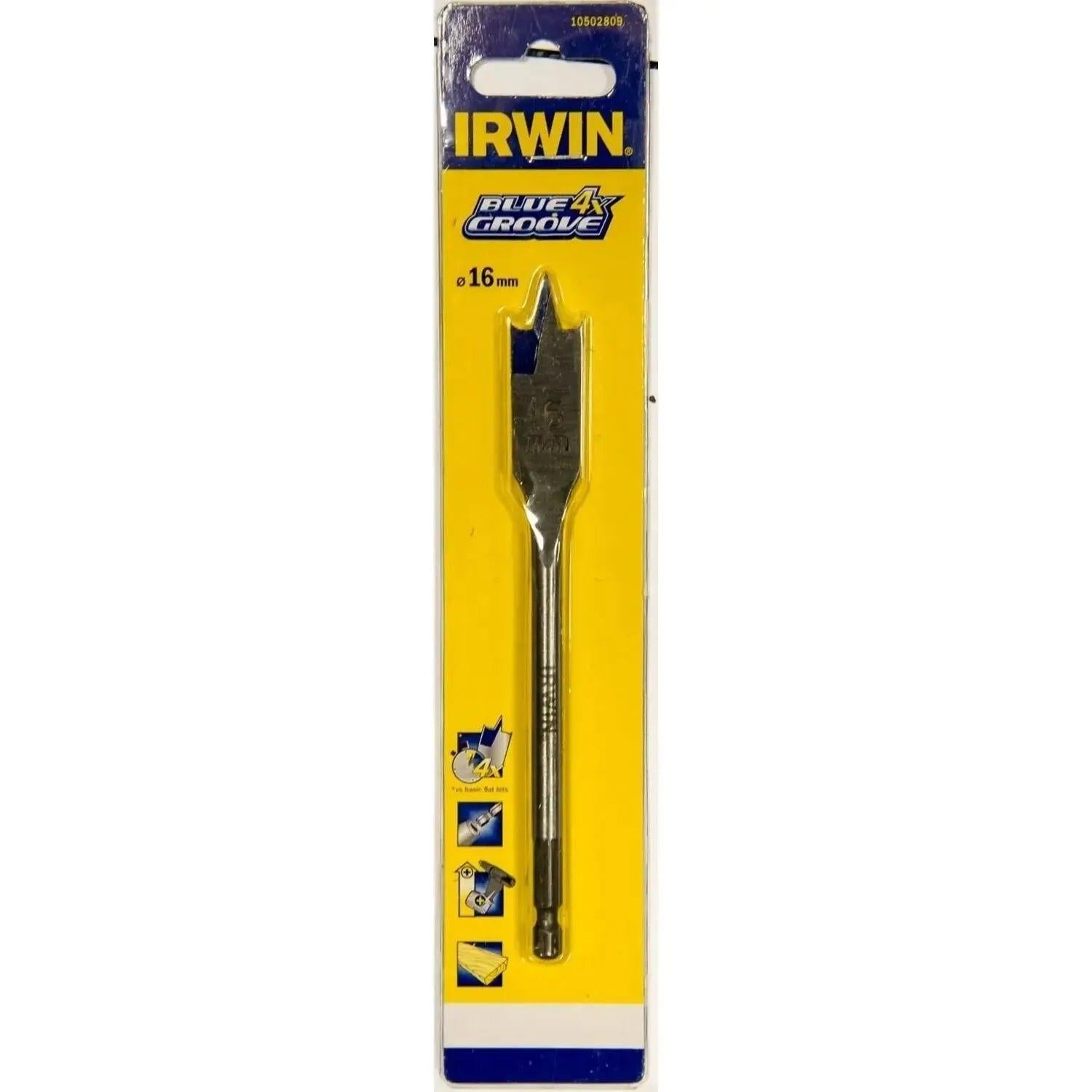 Irwin Blue Groove Speedboor 4x 16X157MM - 10502809 afbeelding