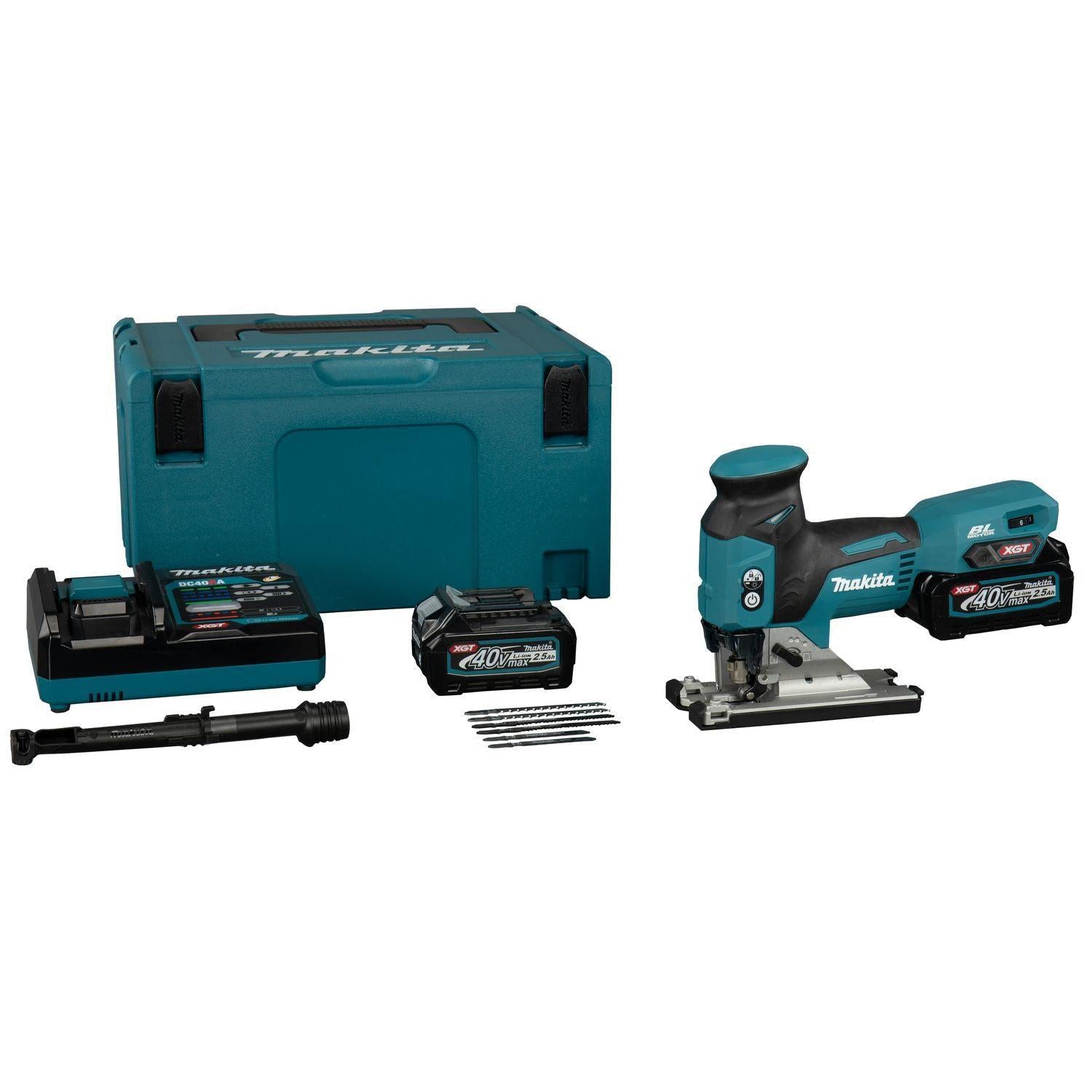 Makita JV001GD201 Accu Decoupeerzaag T-Greep XGT 40V Max 2.5 Ah in Mbox afbeelding 1