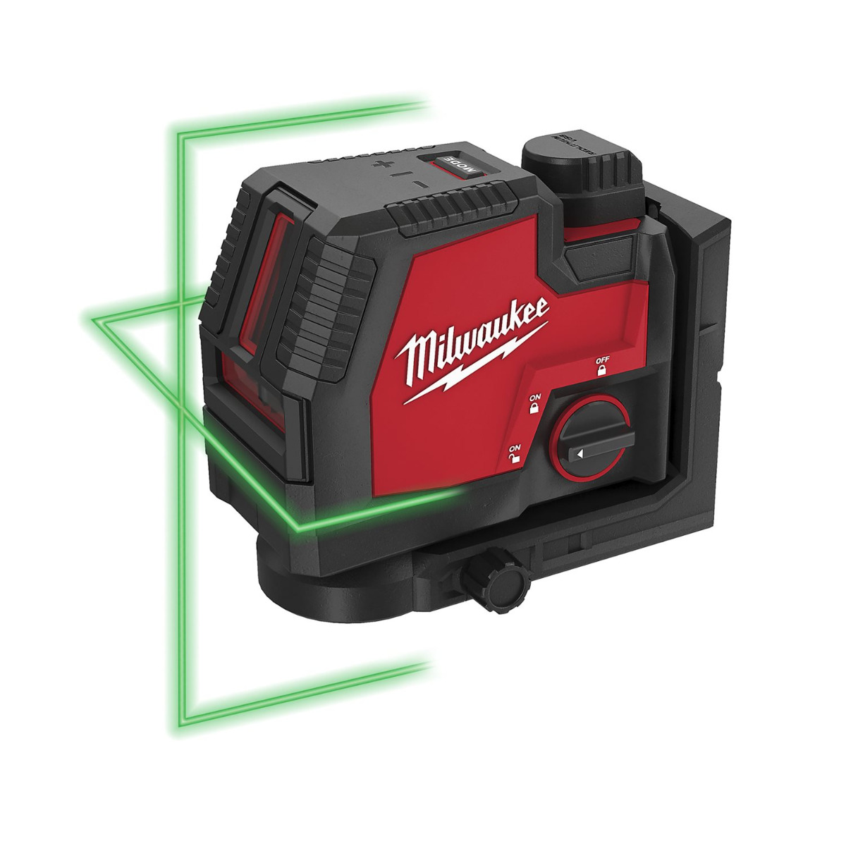 Milwaukee L4 CLL-301C Kruislijnlaser groen REDLITHIUM™ 3.0Ah USB batterij in koffer - 4933478098