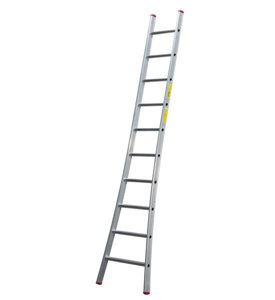 Little Jumbo Enkele ladder SuperPRO met uitgebogen bomen blank - 10 sporten - 1250200110