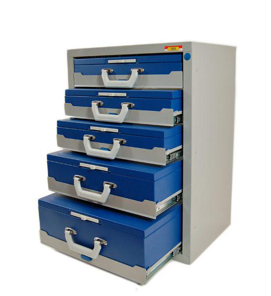 Little Jumbo Lege kast voor stalen koffers 3x66, 1x100 en 1x130 mm - 2195366904