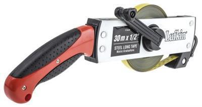 Lufkin Pistoolhandgreep rolbandmaat stalen frame 13mm x 30m - FT30CM afbeelding