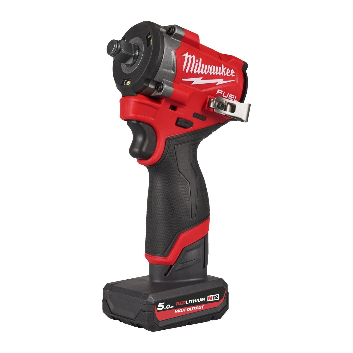 Milwaukee M12 FUEL™ FCIWF12G3-502X Compacte accu slagmoersleutel 745Nm 1/2" frictiering 12V 5.0Ah in HD-Box - 4933493455