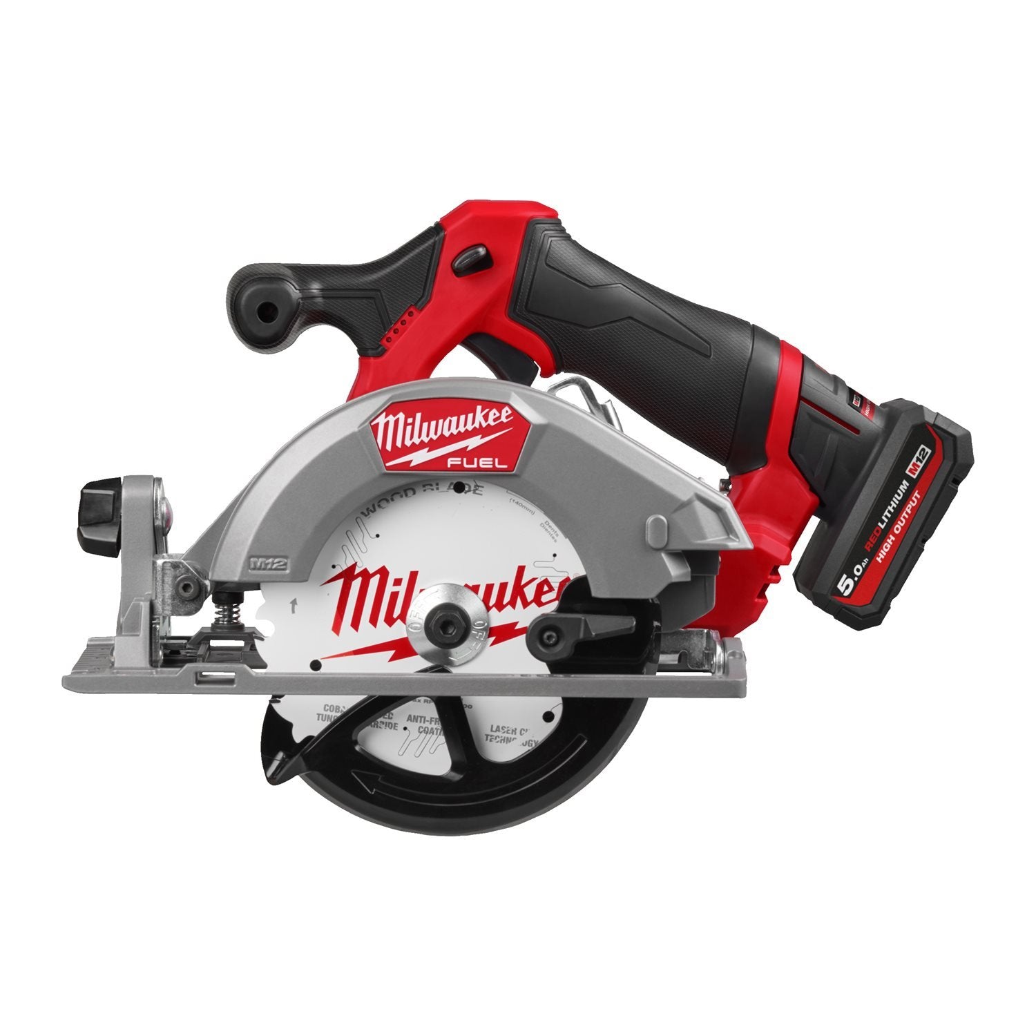 Milwaukee M12 FUEL™ FCS442-502X Accu compact cirkelzaag 140mm 12V 5.0Ah in HD-Box - 4933493489 afbeelding
