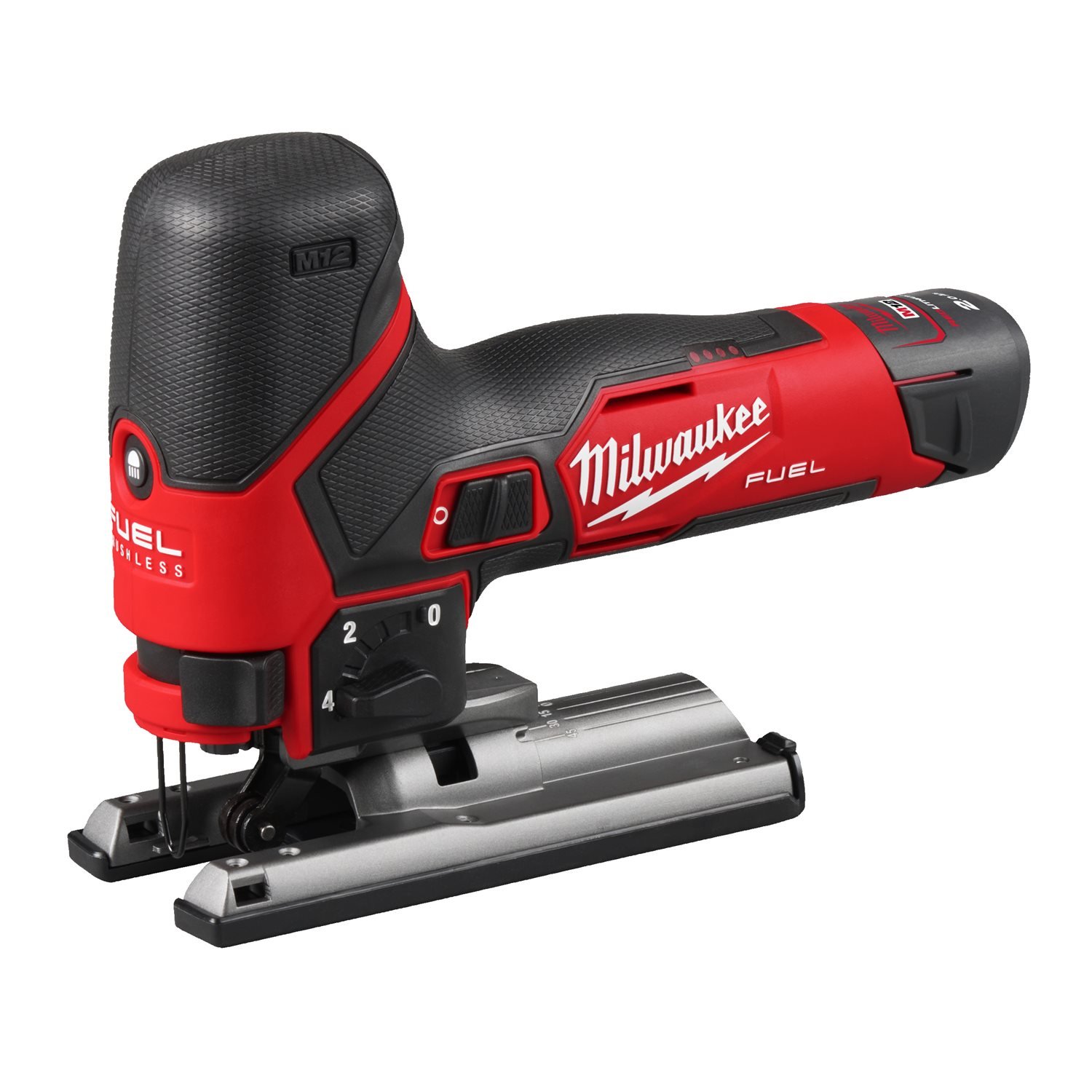 Milwaukee M12 FUEL™ FJS-422X Accu decoupeerzaag 12V 4.0Ah + 2.0Ah in HD-Box - 4933500575