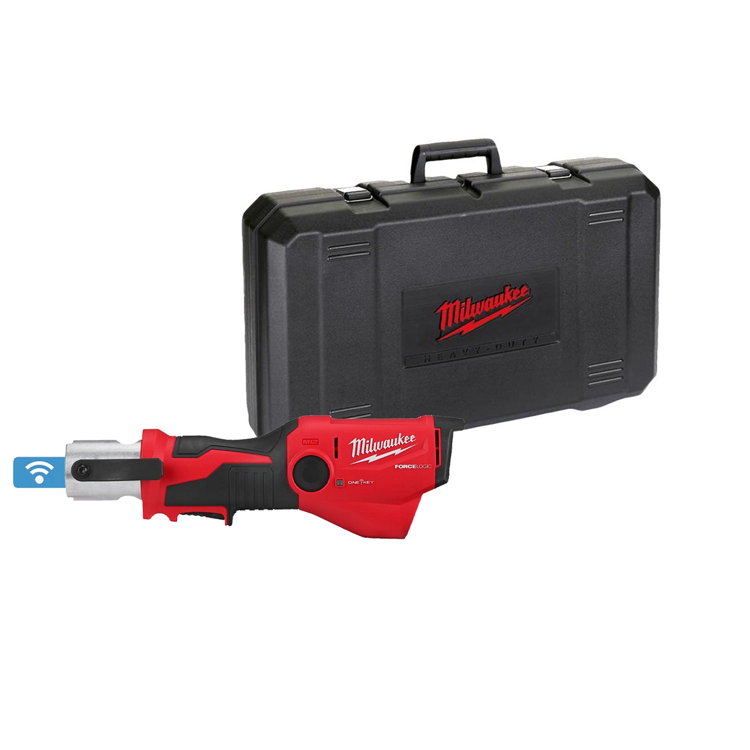 Milwaukee M12 ONEHPT-0C FORCE LOGIC™ Accu hydraulische perstool 12V Basic Body in koffer - 4933481031 afbeelding 1