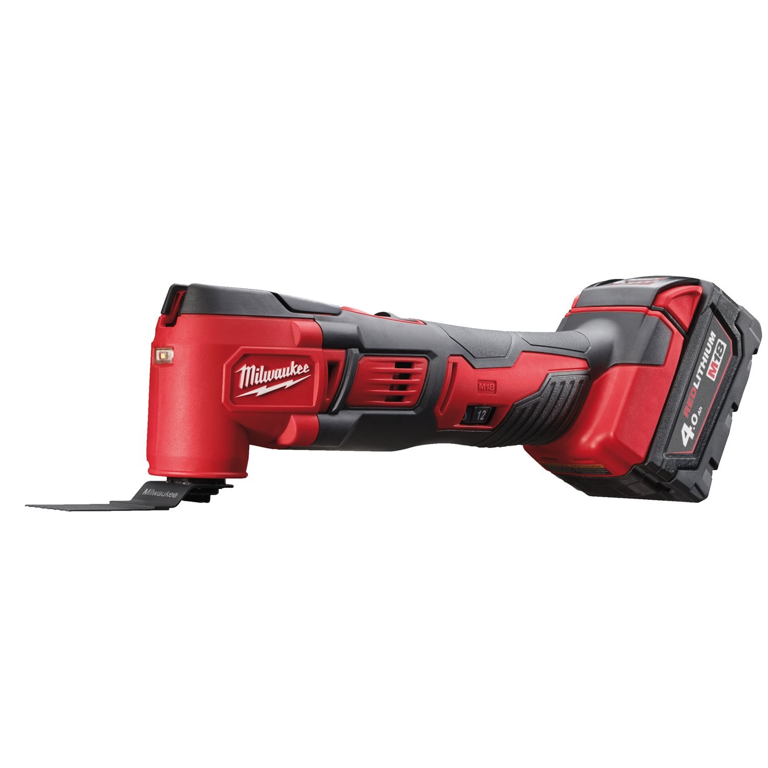 Milwaukee M18 BMT-421C Accu multitool 18V 4.0Ah + 2.0Ah in koffer - 4933446210 afbeelding 1