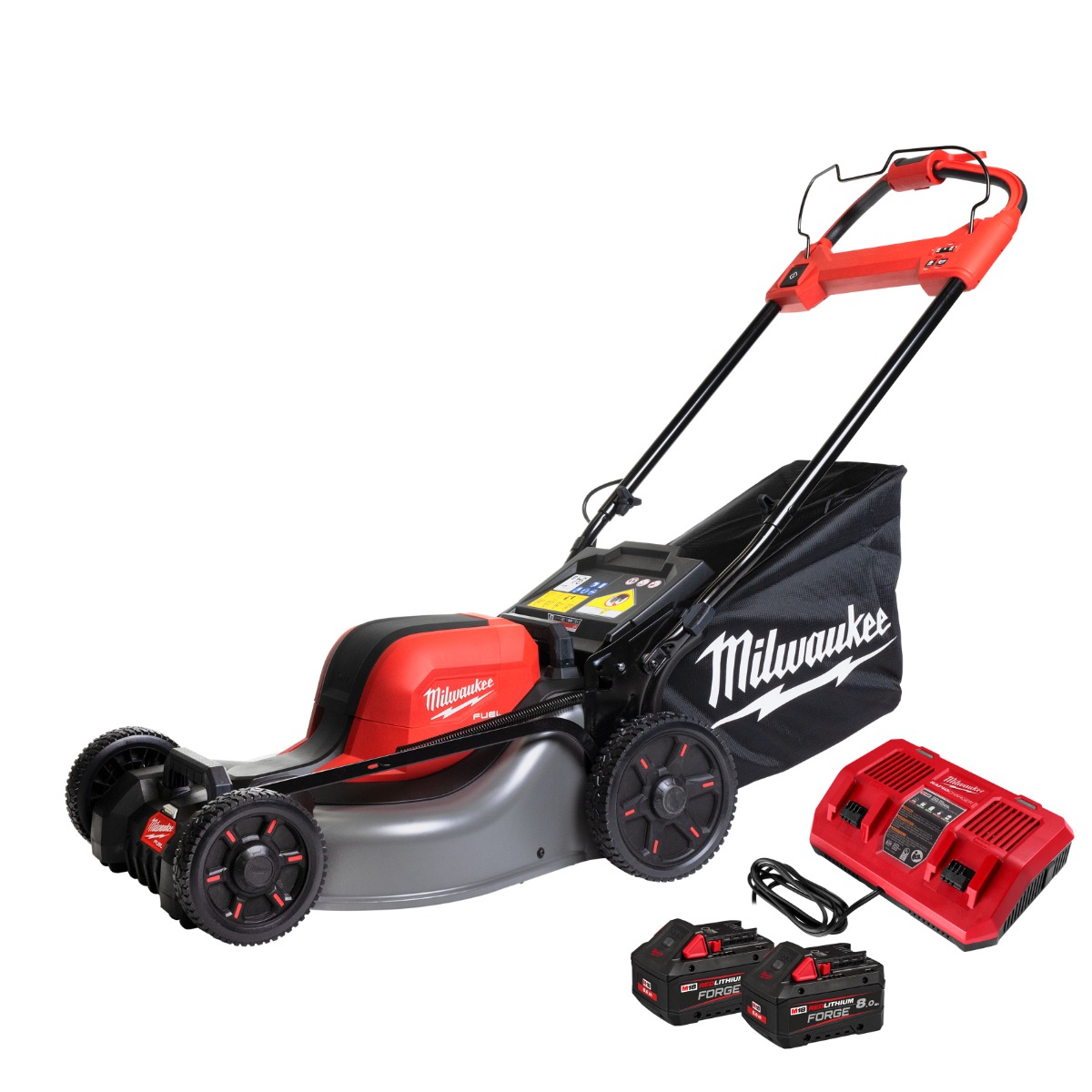 Milwaukee M18 FUEL™ F2LM46-802 Accu grasmaaier 46cm met wielaandrijving 2x18V 8.0Ah - 4933499215 afbeelding 1