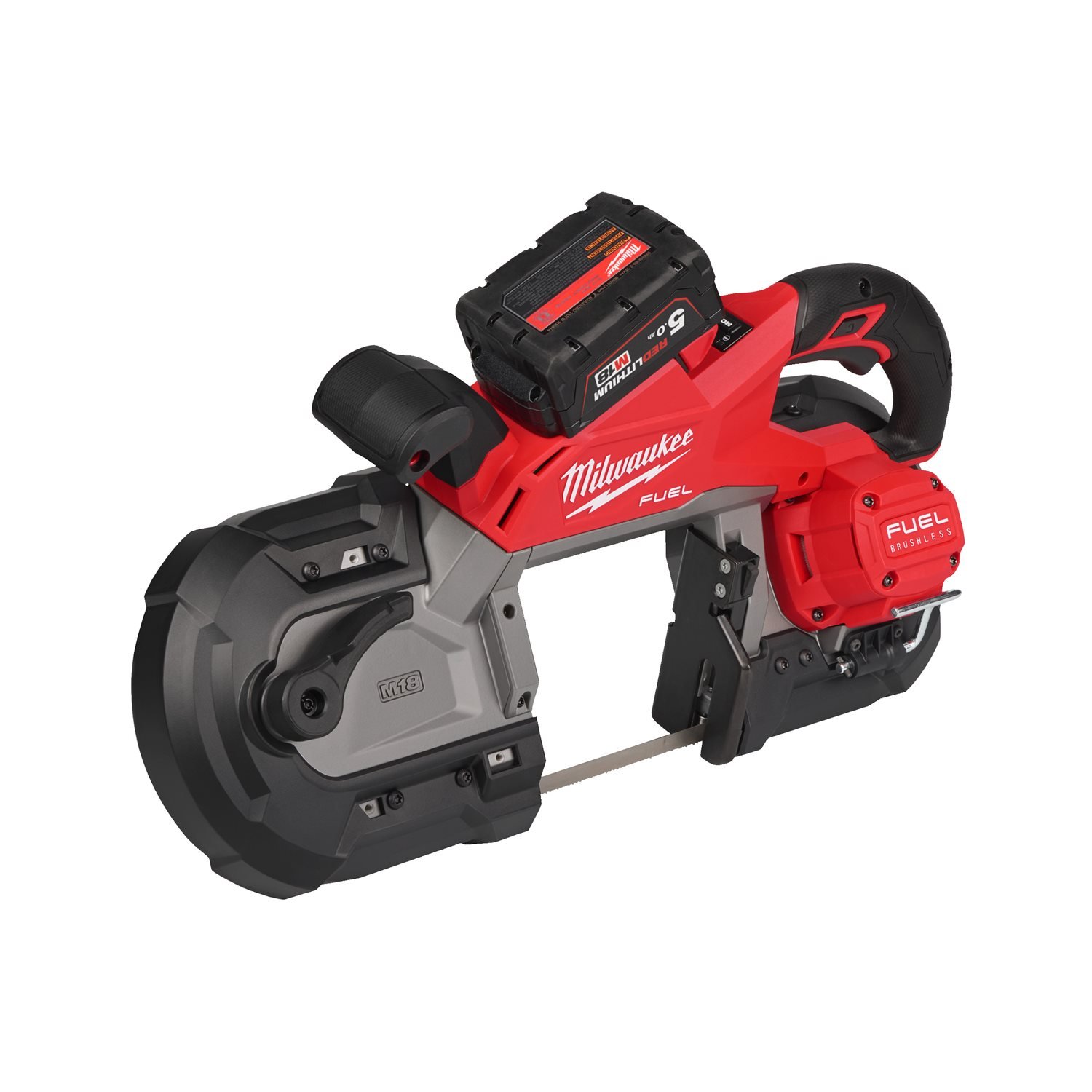 Milwaukee M18 FUEL™ FBS127-502C Accu bandzaag Gen2 18V 5.0Ah in koffer - 4933498310 afbeelding 1