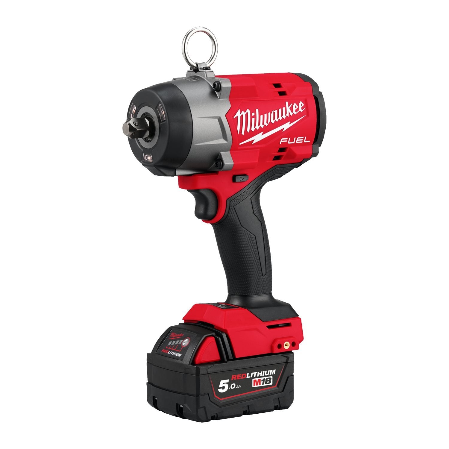 Milwaukee M18 FUEL™ FHIW2P12-502X Accu slagmoersleutel 1220Nm 1/2" borgpin 18V 5.0Ah in HD-Box - 4933492786 afbeelding