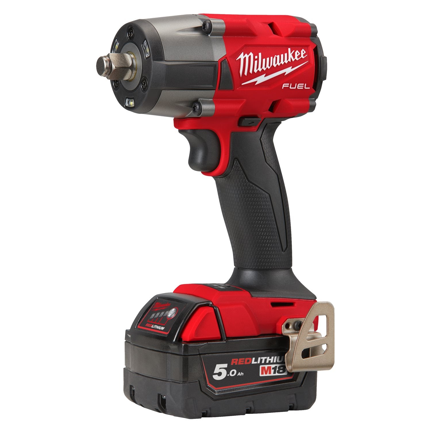 Milwaukee M18 FUEL™ FMTIW2F12-502X Accu slagmoersleutel 745Nm 1/2" frictiering 18V 5.0Ah in HD-Box - 4933478450 afbeelding 1
