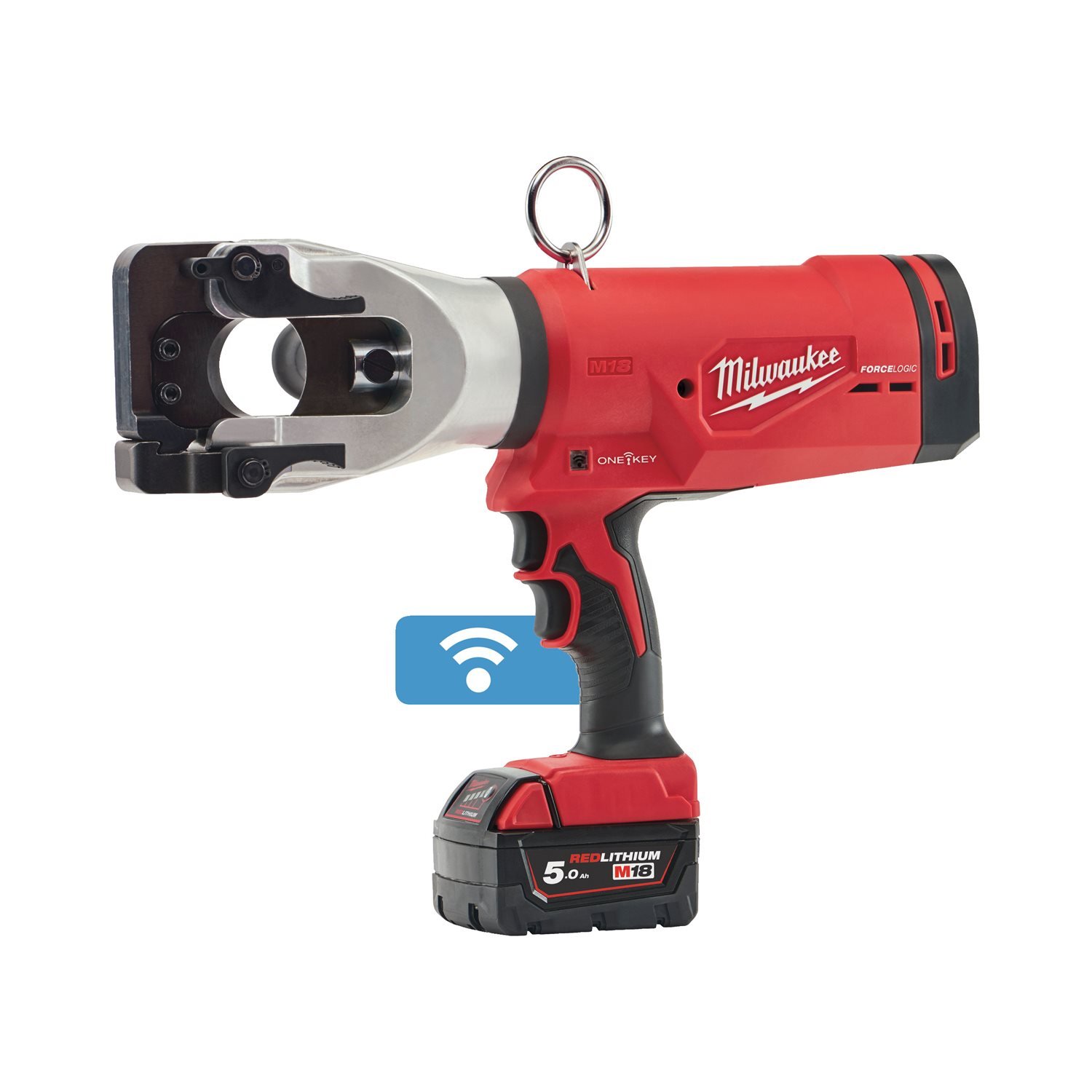 Milwaukee M18 HCC45-522C FORCE LOGIC™ Accu hydraulische kabelkniptang 44mm 18V 5.0Ah + 2.0Ah in koffer - 4933459266 afbeelding 1
