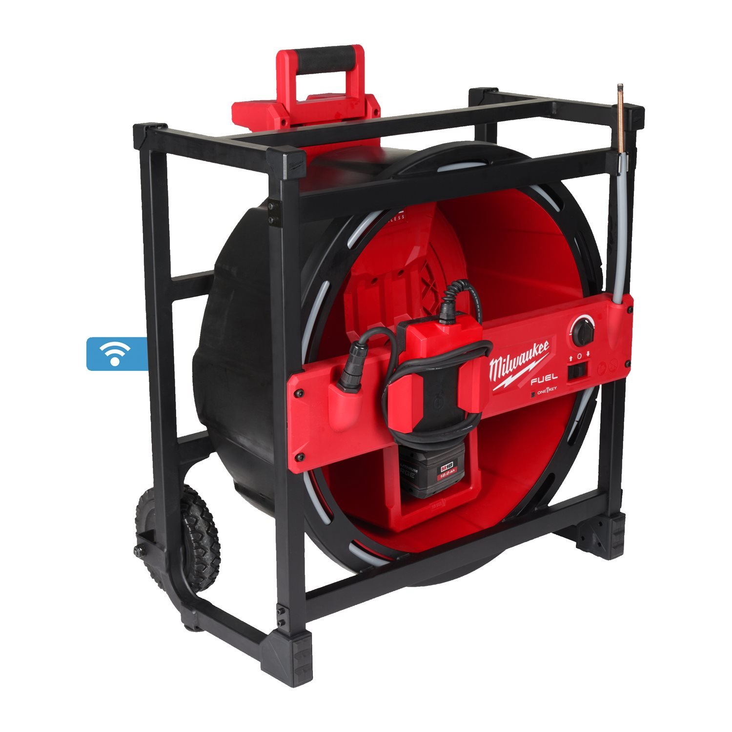 Milwaukee M18 HSFSM-122 Hoge snelheid rioolreinigingsmachine 18V 12.0Ah - 4933499309 afbeelding 1