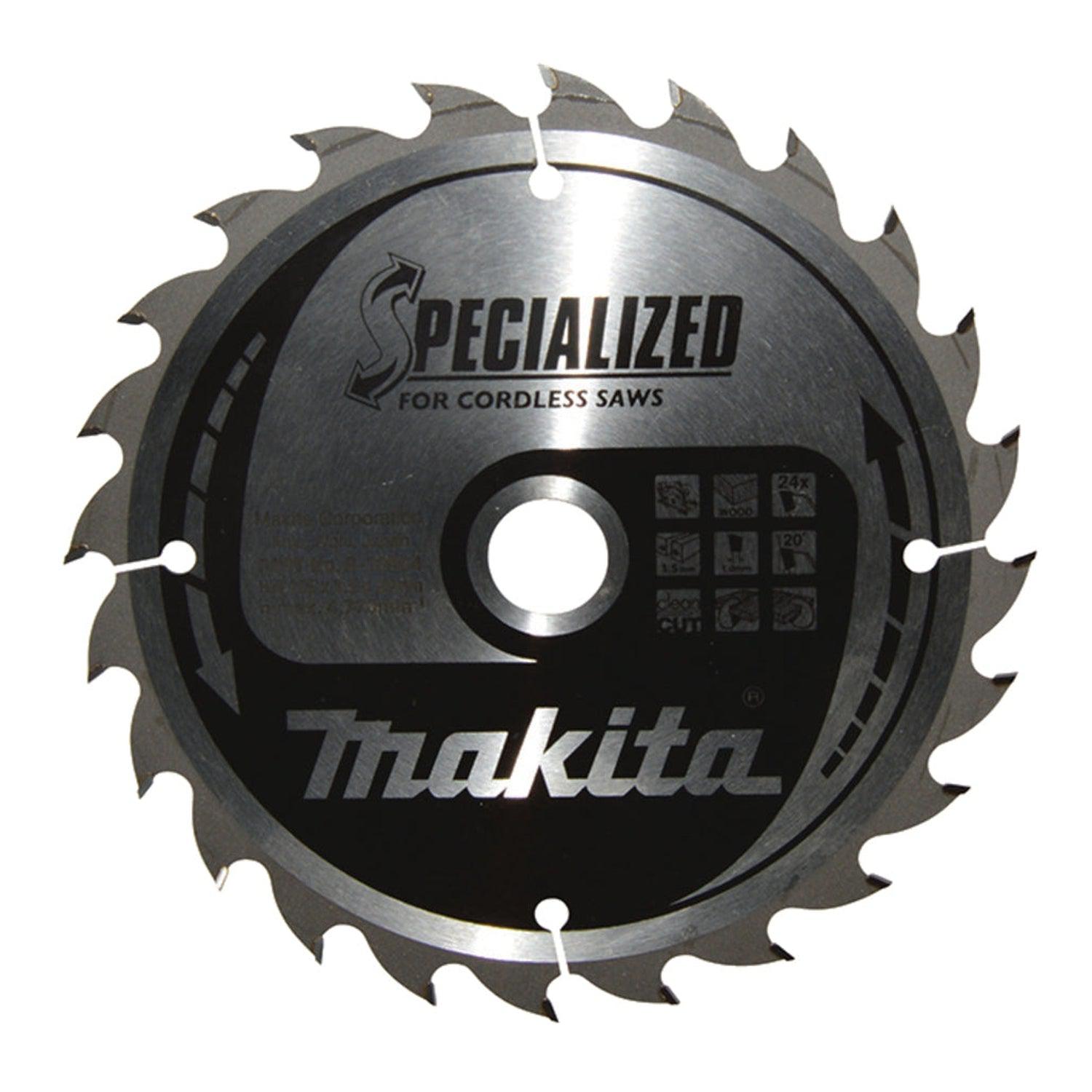 Makita Cirkelzaagblad voor Hout | Ø 165mm Asgat 20mm 24T - B-32904
