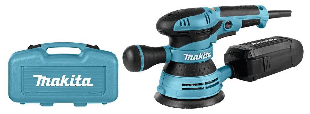 Makita BO5041K Excenter Schuurmachine Ø125mm 300W 230V in koffer