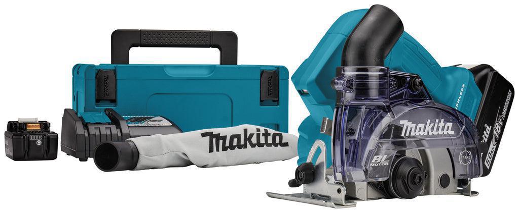 Makita DCC500RTJ Accu Diamantsnijder 125mm Droog 18V 5.0Ah in Mbox afbeelding 1