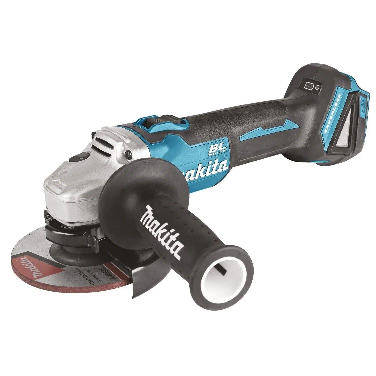Makita DGA504Z Accu Haakse Slijper 125mm 18V Basic Body afbeelding 1