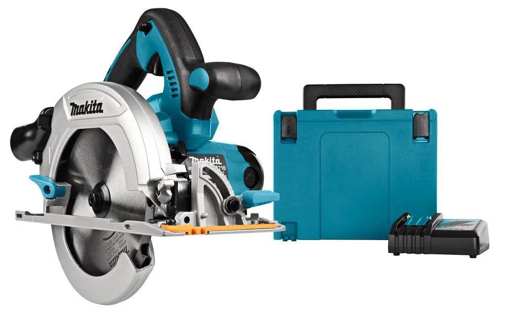 Makita DHS710RT2J Accu Cirkelzaag 190mm 2x18V 5.0Ah in Mbox afbeelding 1