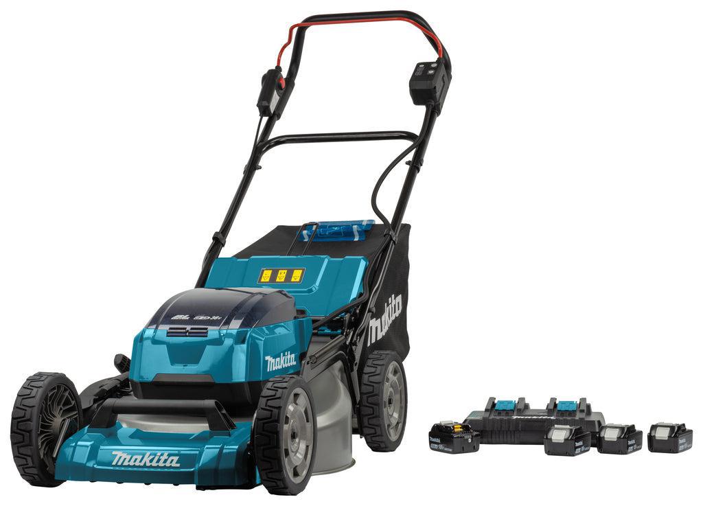 Makita DLM530PT4 Accu Grasmaaier 53cm 2x18V 5.0Ah afbeelding 1