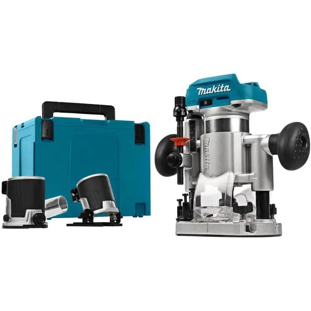 Makita DRT50ZJX2 Accu Boven- en Kantenfrees 18V Basic Body in Mbox afbeelding 1