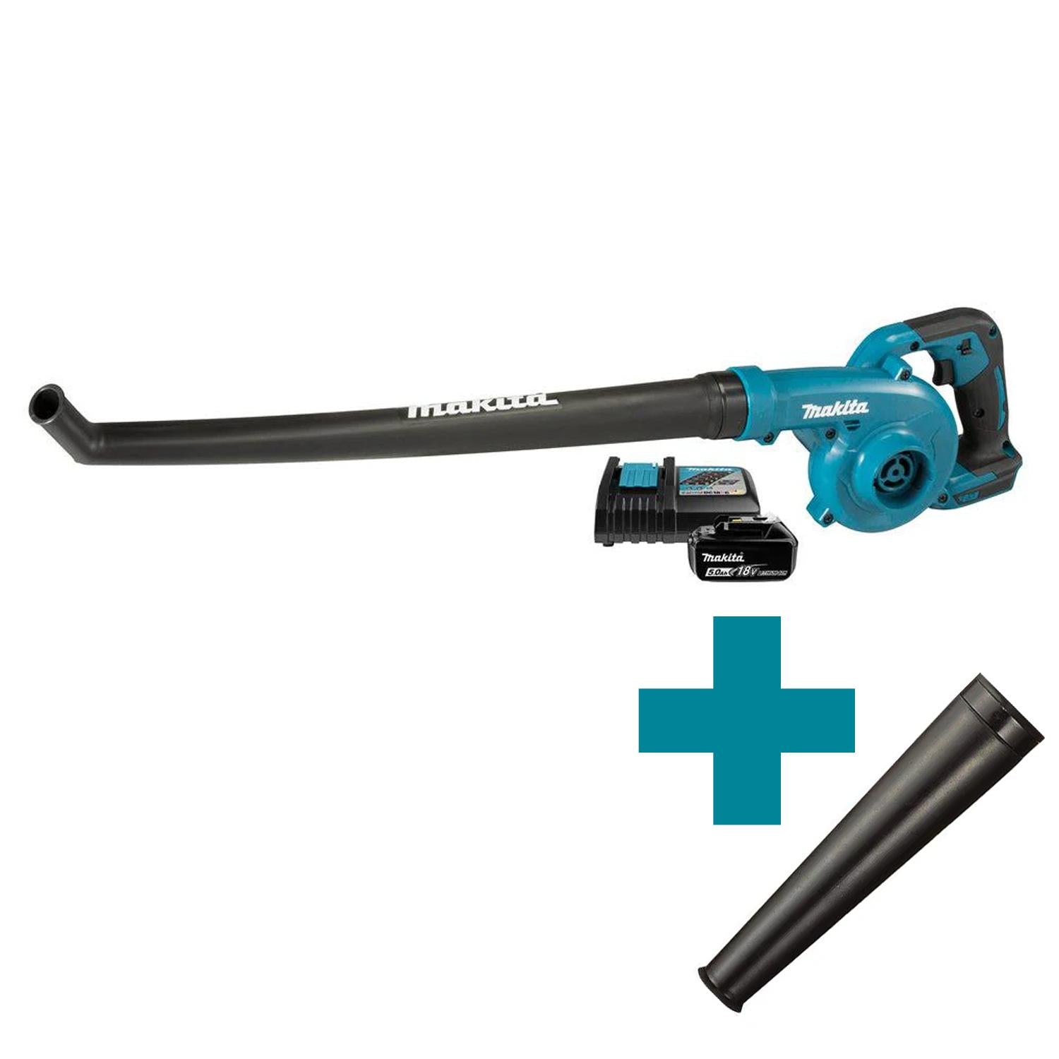 Makita DUB186RT Accu blazer 18V 5.0Ah