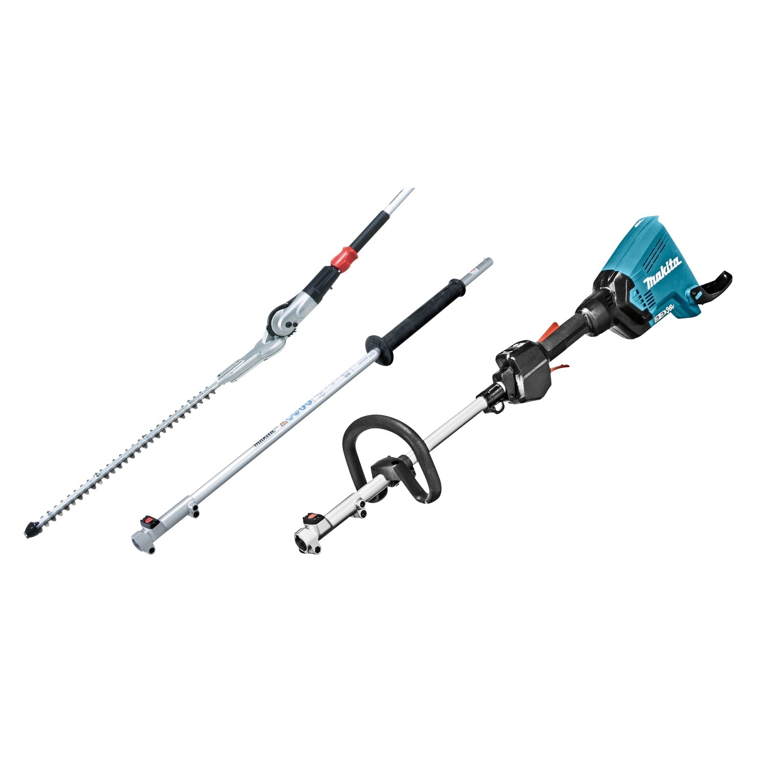 Makita DUX60ZX14 Accu Combisysteem + Kantensnijder, Cultivator & Struiksnoeier 2x18V Basic Body afbeelding 1