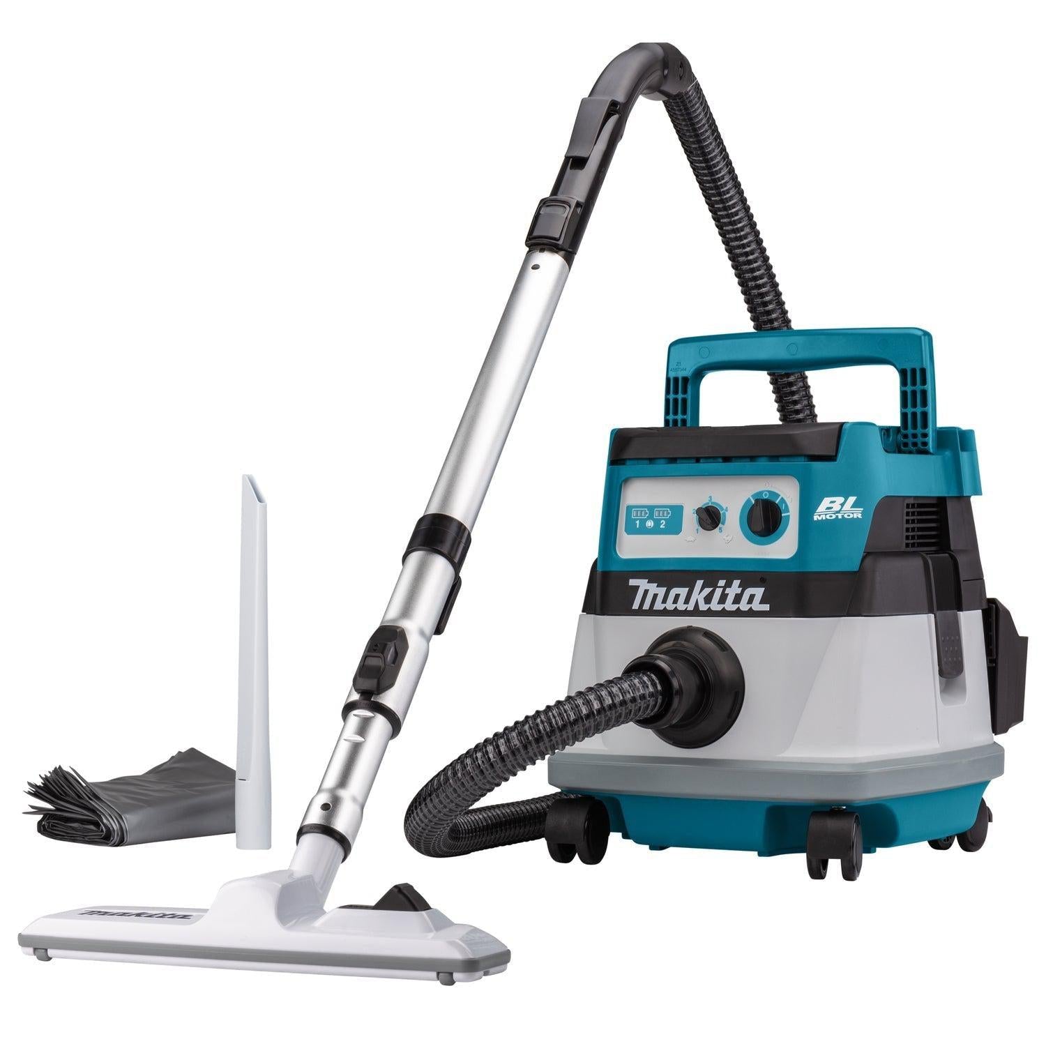 Makita DVC865LZX3 Accu Nat- en Droogstofzuiger 2x18V Basic Body afbeelding 1