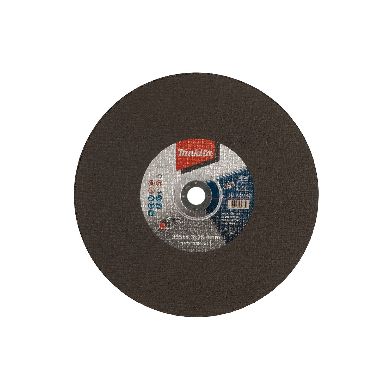 Makita E-12790-5 Doorslijpschijf Staal 355x25.4x4.3mm VE=5