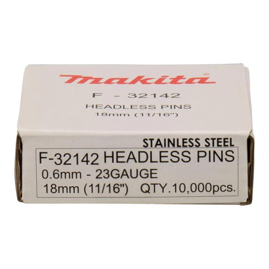 Makita F-32142 Pin vk 18mm RVS afbeelding 1