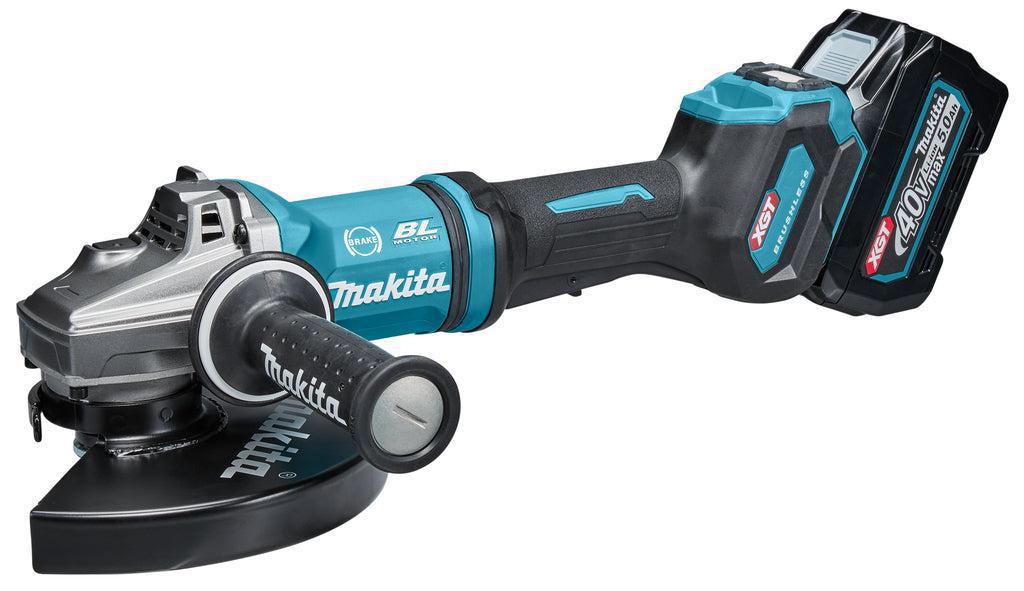 Makita GA038GT203 Accu haakse slijper 230mm XGT 40V Max 5.0Ah in koffer afbeelding 1